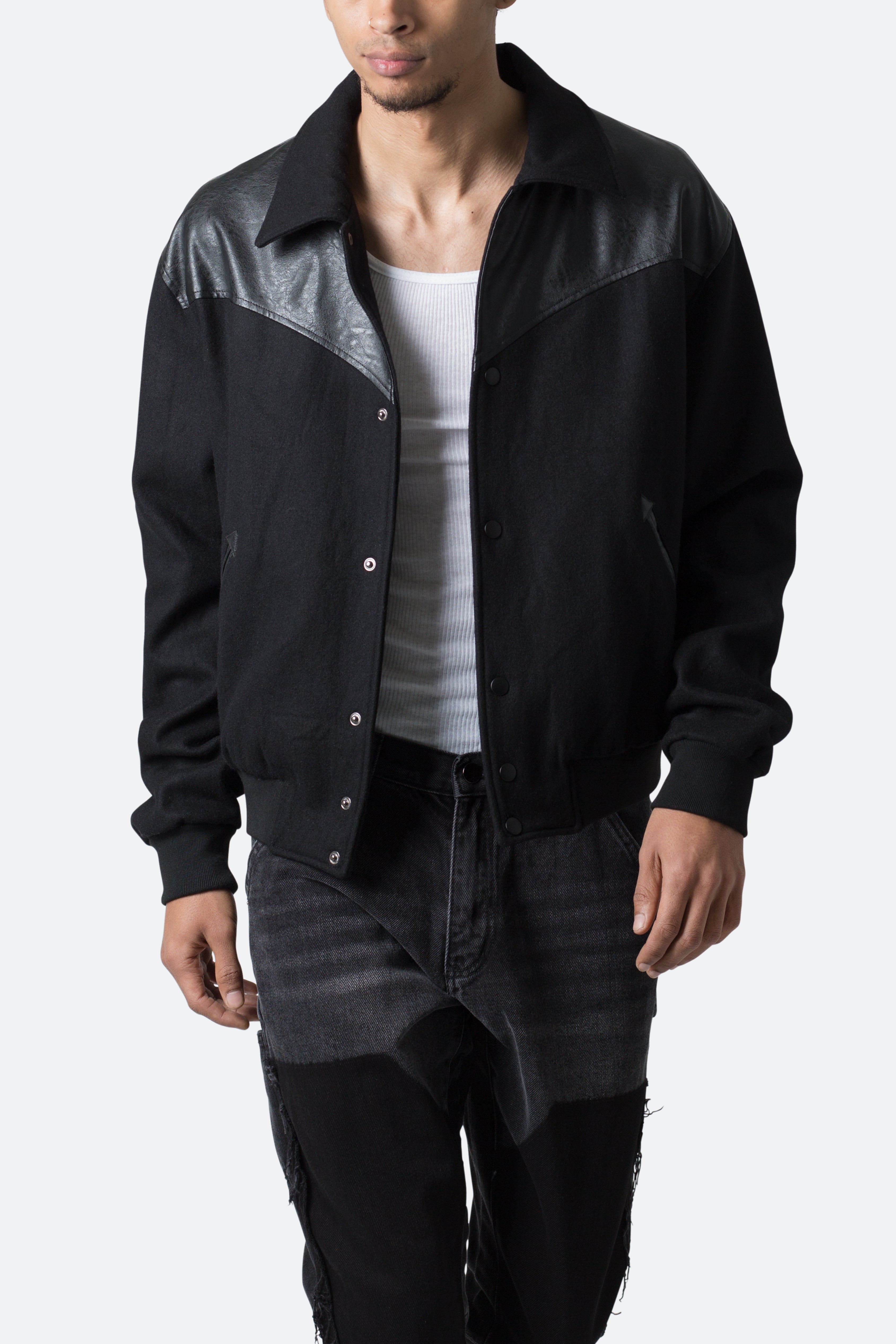 Cowboy Jacket - Black/Black - Black/Black / XS