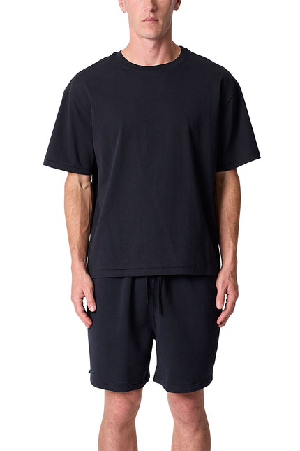Cropped Tee - Black