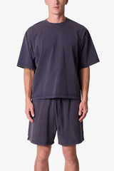 Cropped Tee - Slate