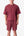 Cropped Tee - Washed Maroon