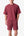 Cropped Tee - Washed Maroon