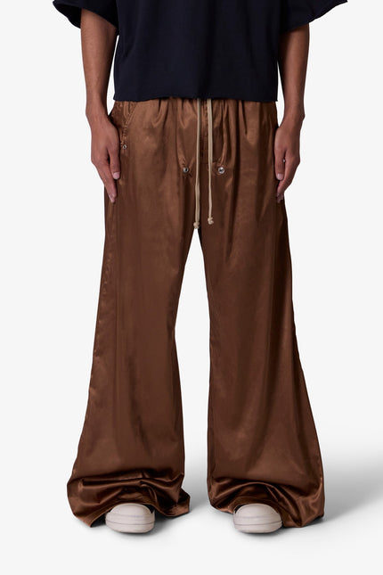 Cupro Rave Pants - Brown