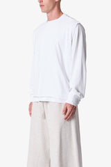 Cut Off Tank - White