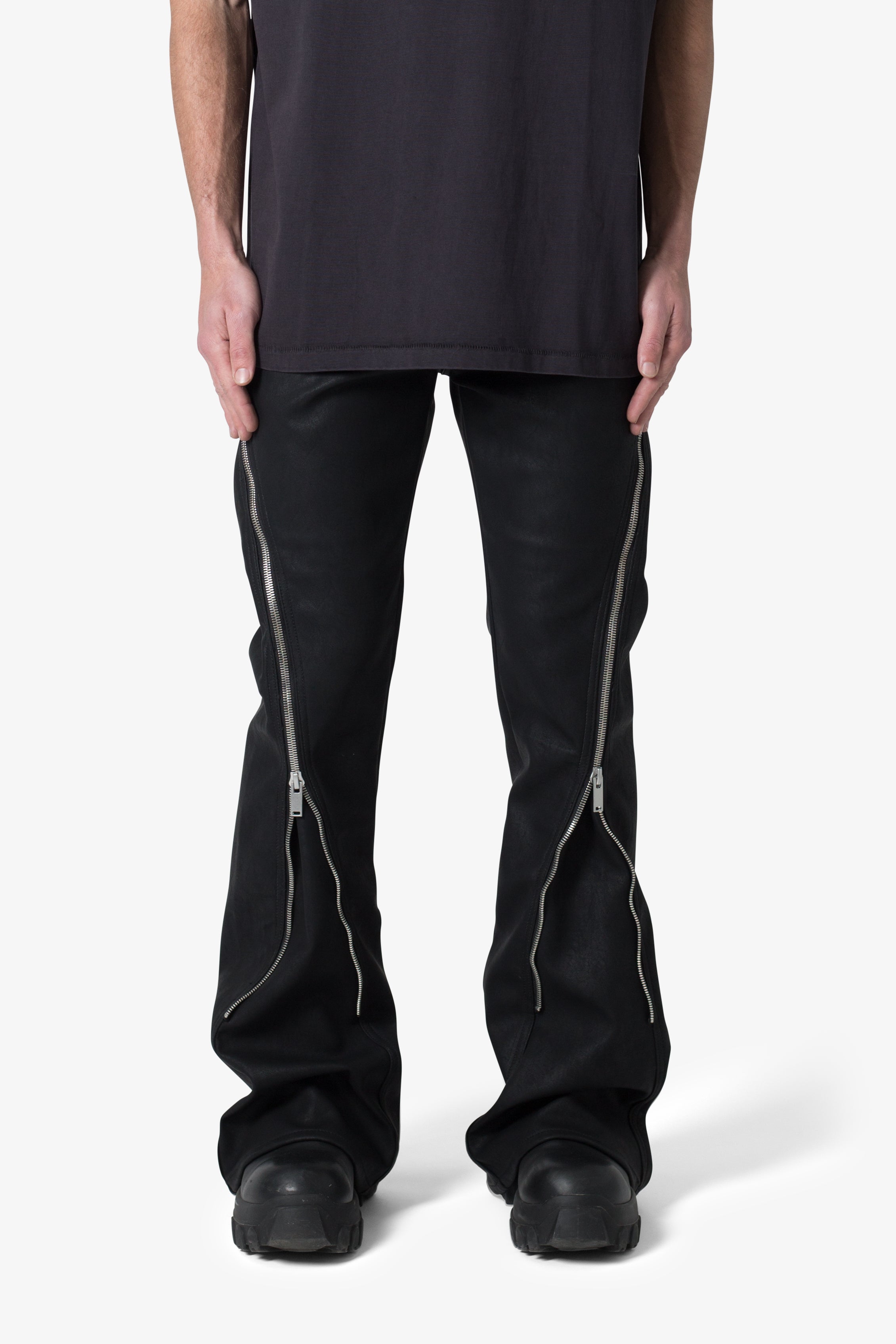 Multi Pocket Drawcord Pants - Black - Black / XS