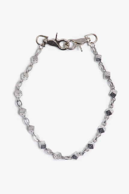 Dice Wallet Chain - Silver