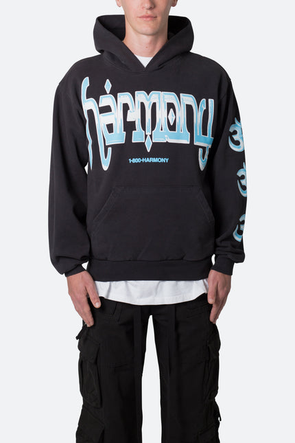 Discover Harmony Hoodie - Off Black