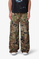 Pantalon cargo camouflage usé - Camouflage