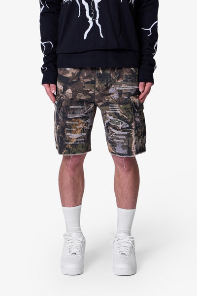Distressed-Cargo-Shorts-Forest