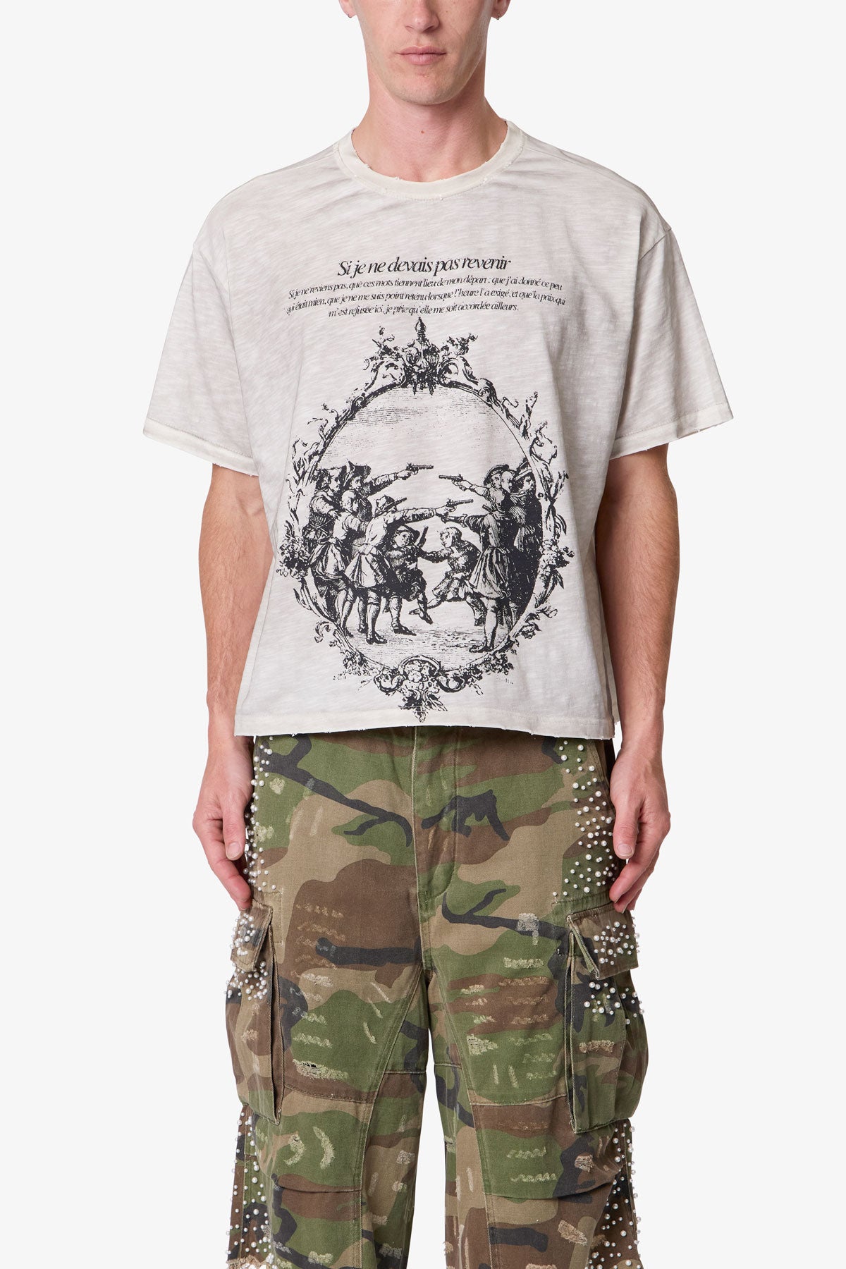 Do Not Return Tee - Off White | mnml