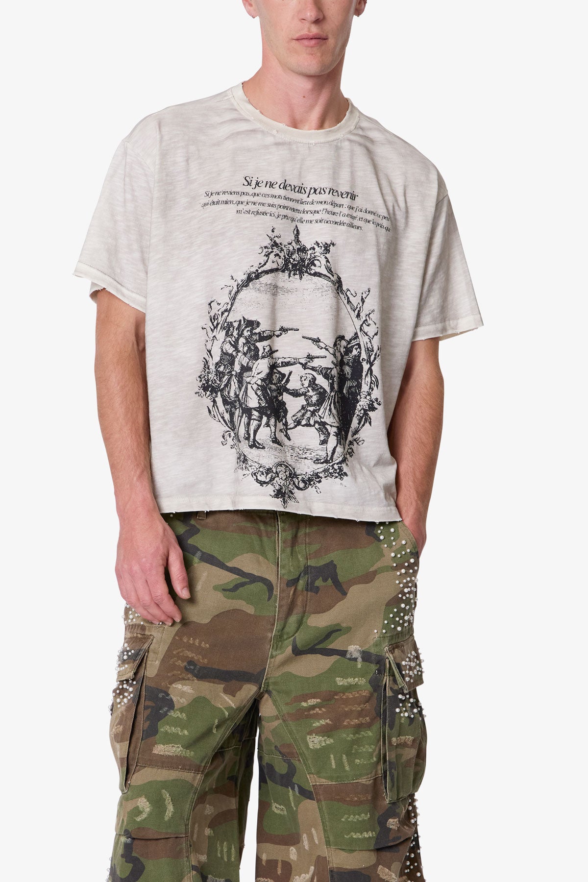 Do Not Return Tee - Off White | mnml
