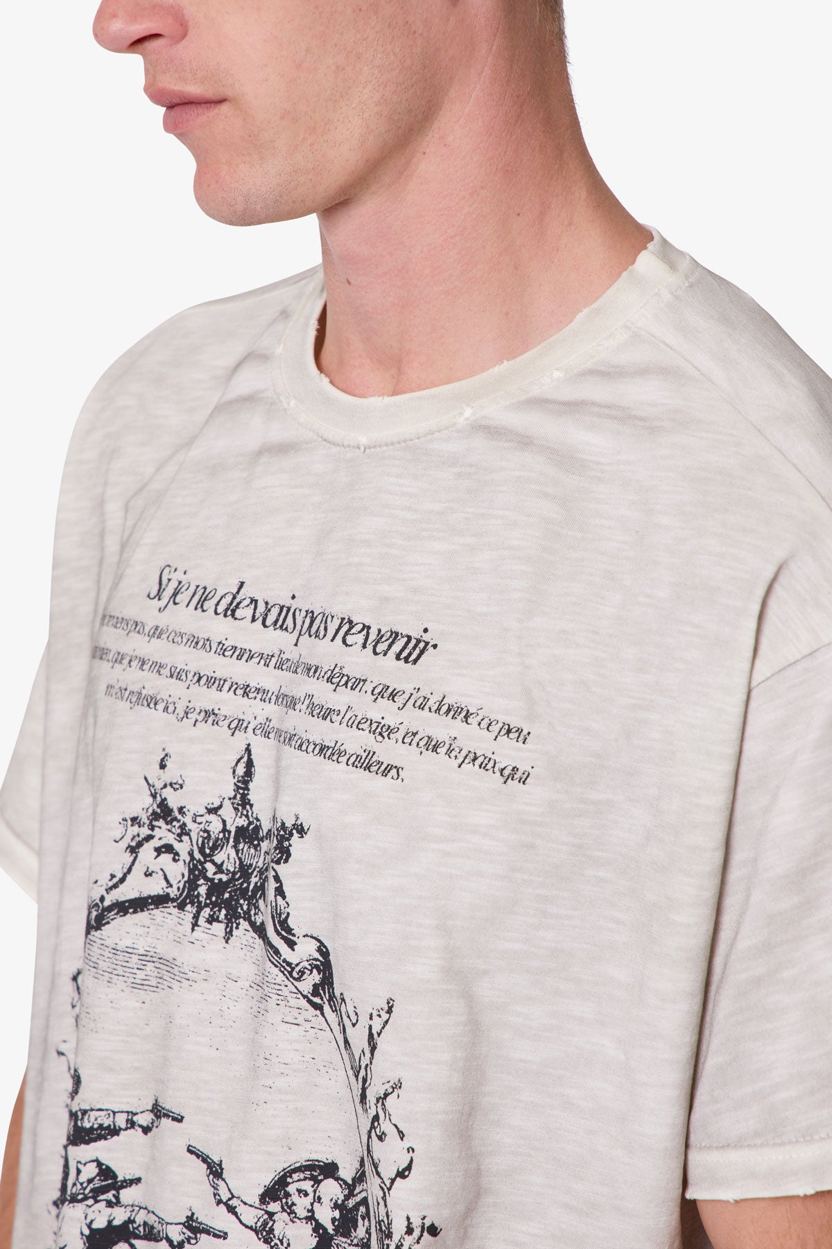 Do Not Return Tee - Off White | mnml