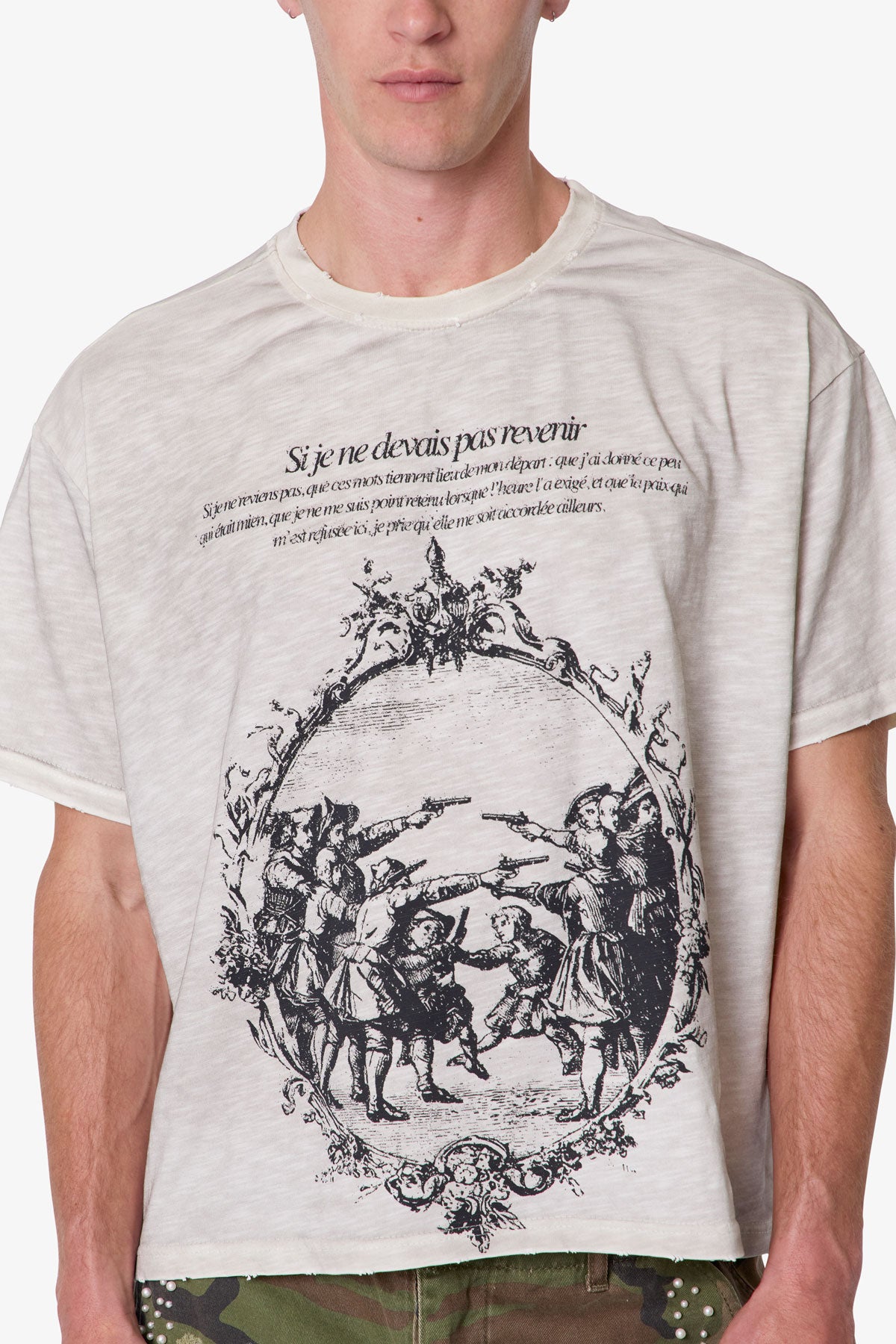Do Not Return Tee - Off White | mnml