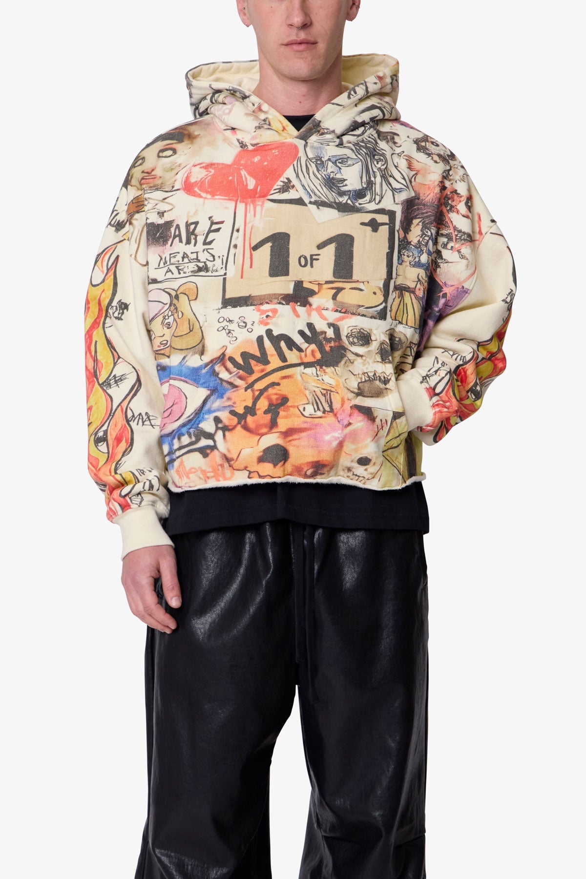 Doodle Hoodie - Multi | mnml