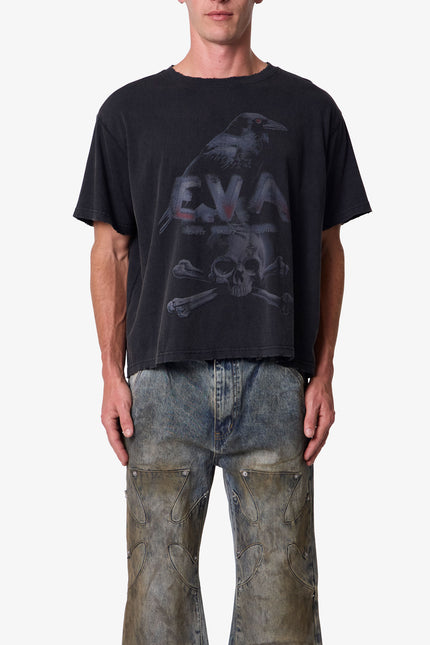 EVA Tee - Washed Black