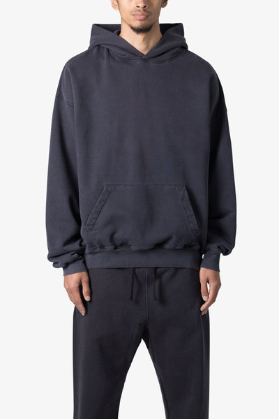 MNML UNKNOWN プリント フーディ パーカー Washed Black Graphic Hoodies — mnml