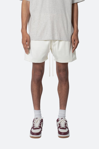 Every Day Mesh Shorts - Off White | mnml | shop now