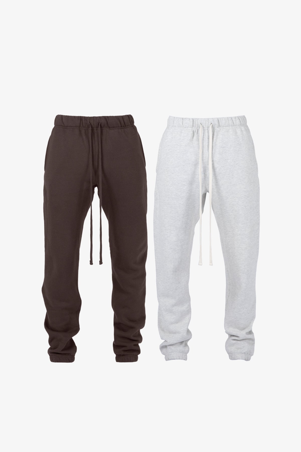 [LOW CLASSIC] ★Lc WASHED SWEATPANTS (2色) Faded Bootcut Sweatpants 2 Pack - Washed Black/Washed Mauve