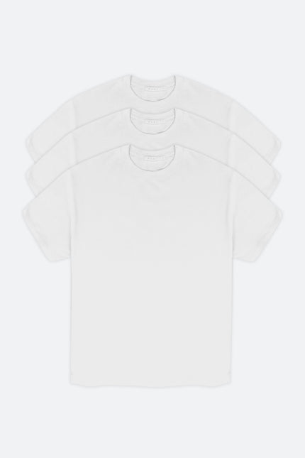 Every Day Tee 3 Pack - White