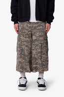 Short cargo extra long - Camouflage numérique