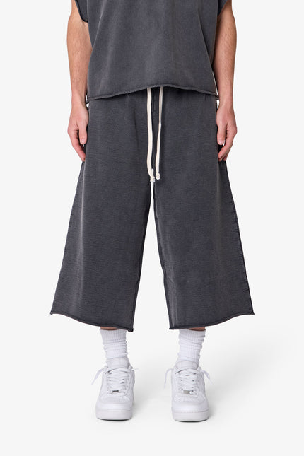Extra Long Sweatshorts - Vintage Black