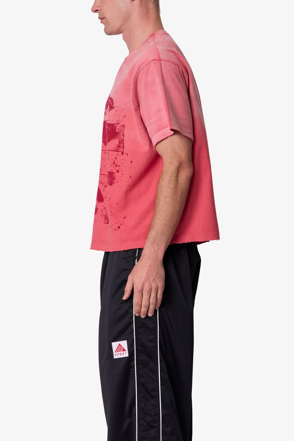 Face Tee - Red | mnml