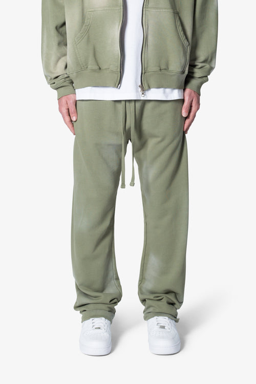 Faded Relaxed Every Day Sweatpants - Washed Olive | mnml | shop now