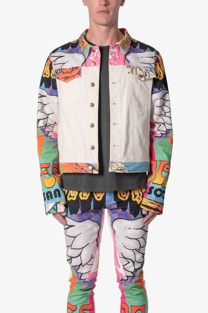 Festival Trucker Jacket - Multi