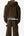 Flocked Hooded Zip Up Work Jacket - Olive