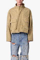 Flocked M65 Jacket - Tan