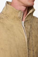 Flocked M65 Jacket - Tan