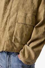 Flocked M65 Jacket - Tan