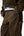 Flocked Oversized Work Pants - Olive
