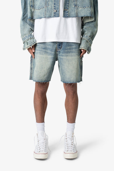 【U LAN】Shark Cutting Bermuda Denim Pants Shark Cutting Bermuda Denim Pants - ULAN | 60% - Asian