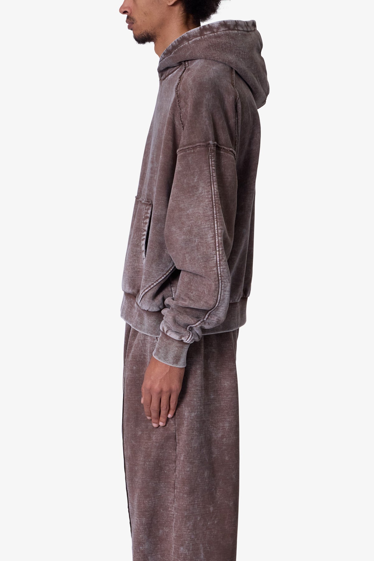 ★87MM★ Mmlg 19MG WASHED HFT BROWN Loose Fit Sweatshirt - Brown - Men | H&M US