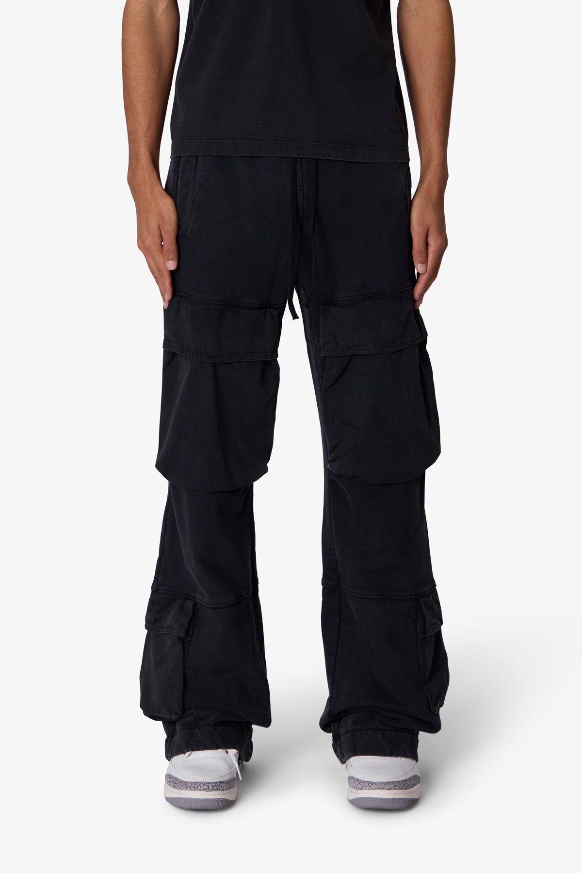 Front pocket cargo sweatpants sale