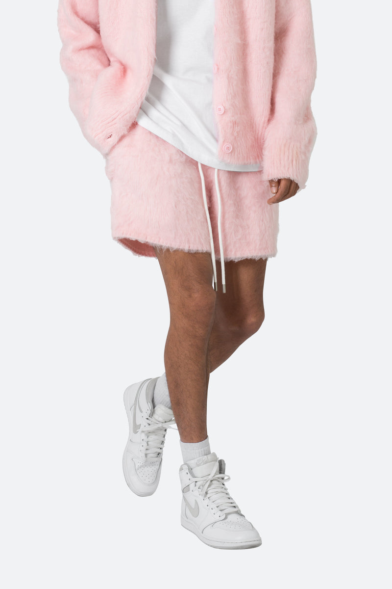 Fuzzy Sweatpants - Pink, mnml