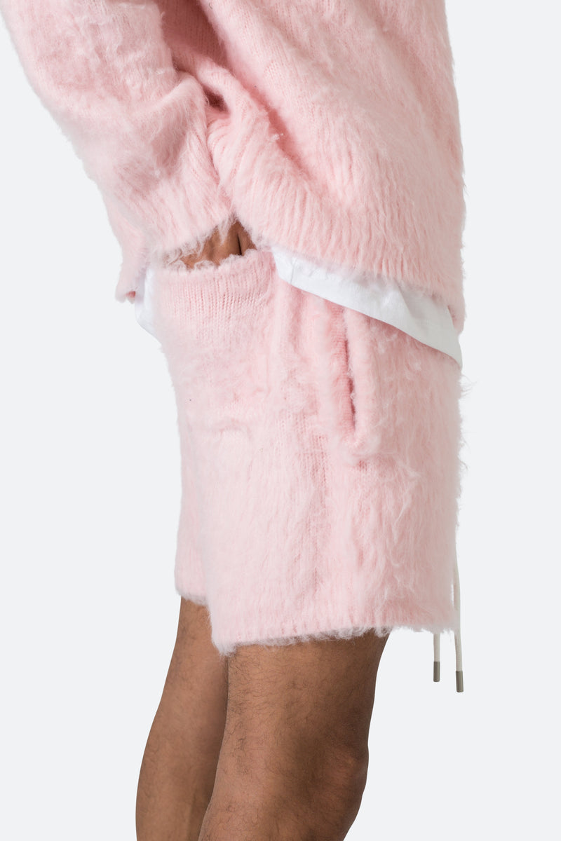 Fuzzy Sweatpants - Pink, mnml
