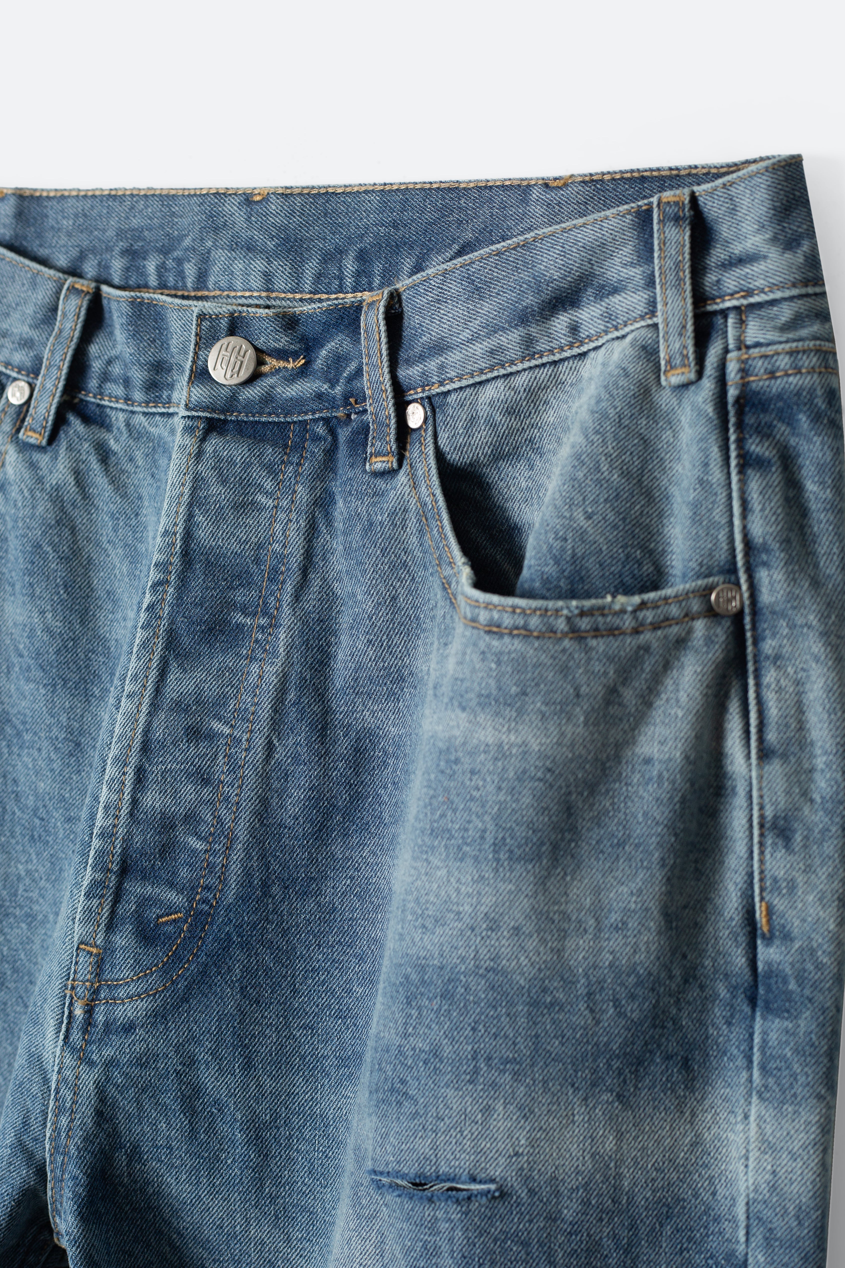 G:03 Denim - 4th Day Sun Washed Blue | mnml