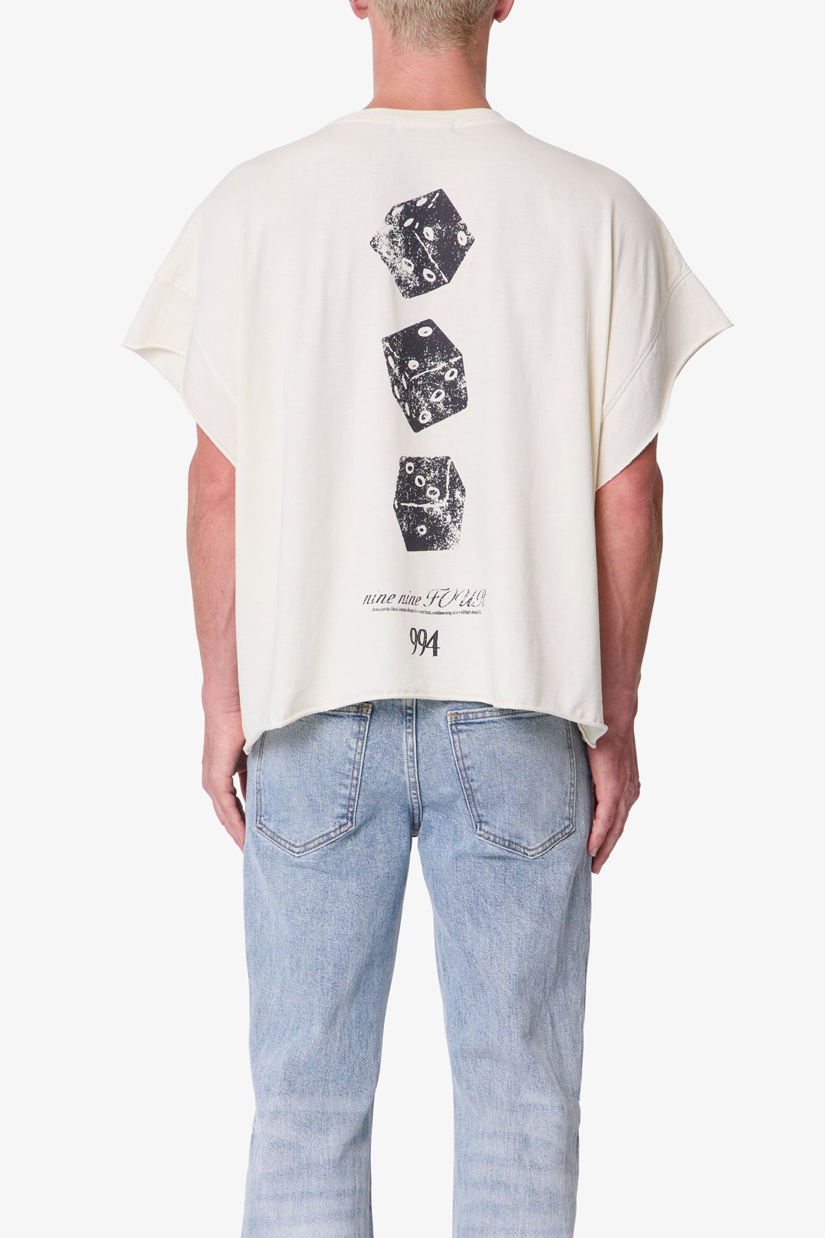 Gamble Cutoff Tee - Off White | mnml