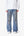 Gemmed Kick Flare Denim - Blue