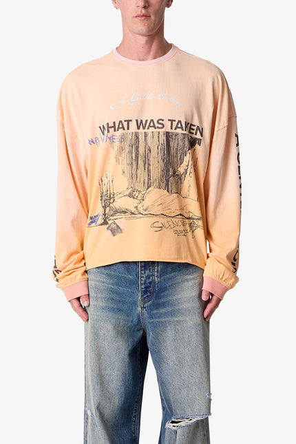 Gentle Ending L/S Tee - Orange