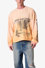 Gentle Ending L/S Tee - Orange
