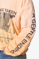 Gentle Ending L/S Tee - Orange