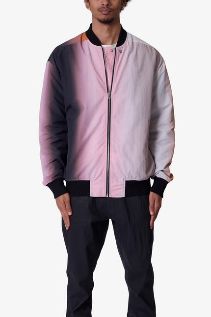 Gradient Mood Bomber Jacket - Multi