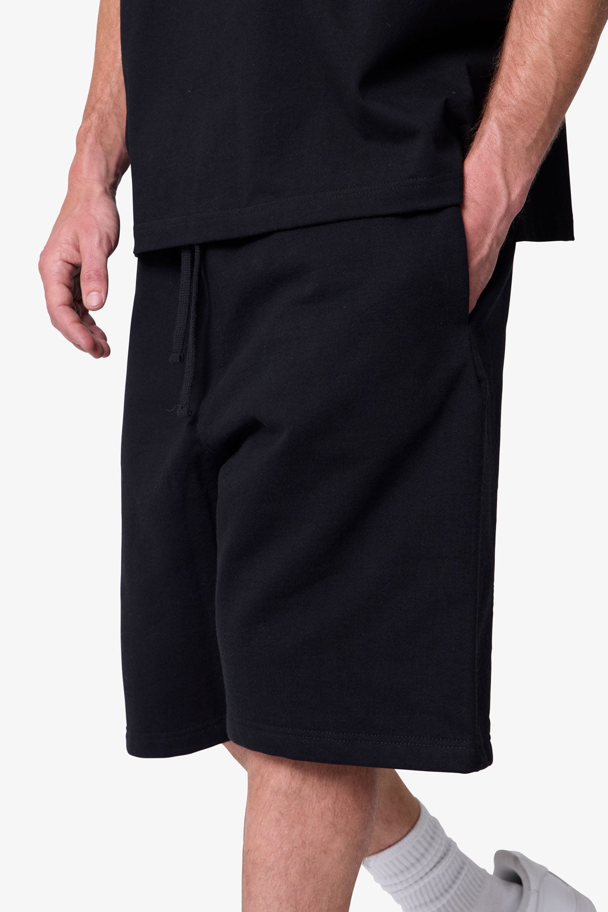 Heavy Basic Sweatshorts - Black | mnml