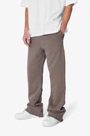 Pantalones deportivos de corte recto Heavy Every Day - Gris barro