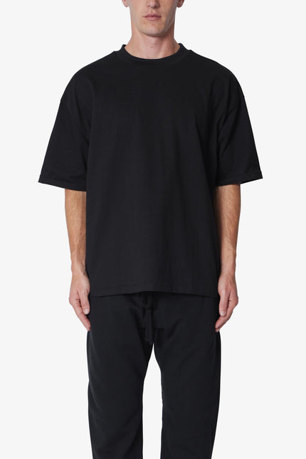 Heavy Every Day Boxy Tee - Black