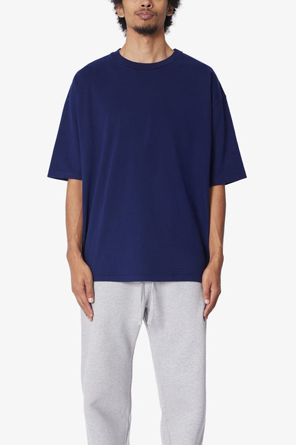 Heavy Every Day Boxy Tee - Navy