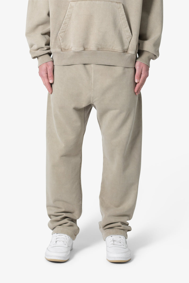 Heavy Relaxed Every Day Sweatpants - Washed Earth | mnml | shop now