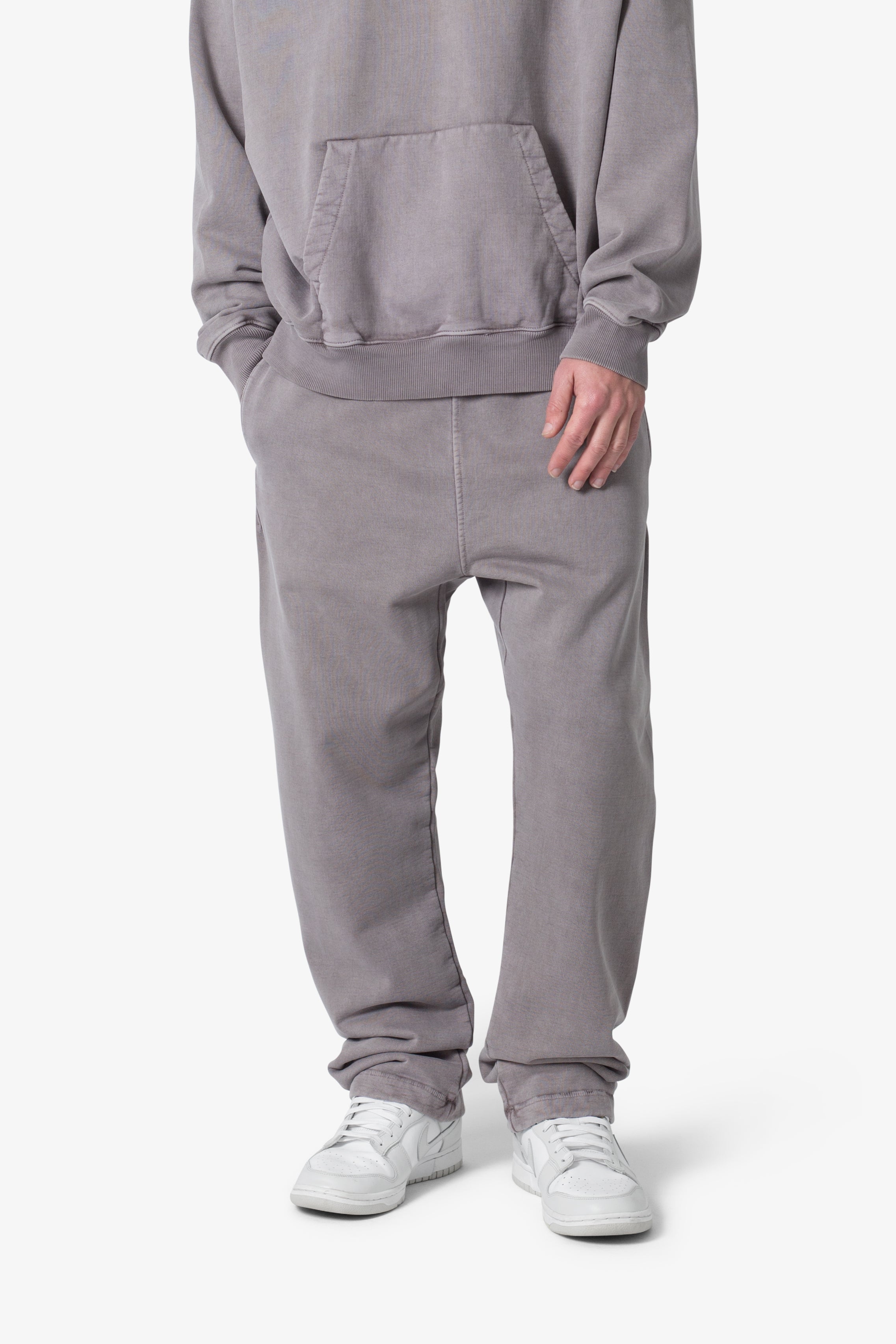 Heavy Relaxed Every Day Sweatpants - Washed Mauve | mnml | shop now